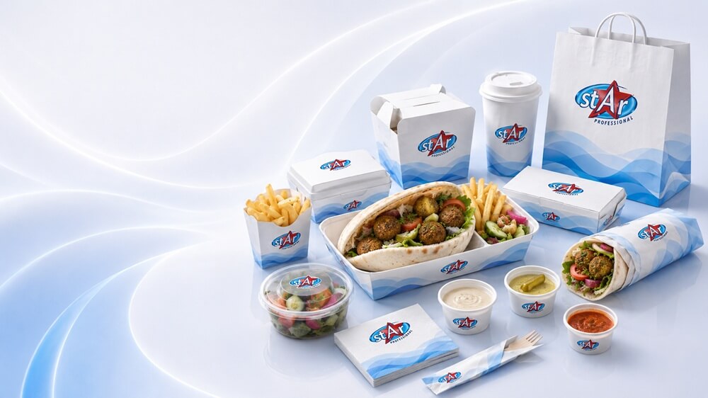 חד פעמי ממותג לפלאפליות